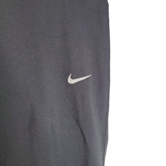 Nike Dri-Fit Run Fast Live Fearless Drawstring Active Capri Leggings Black Small - Picture 10 of 15